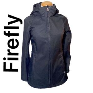 𝅺🌷FIREFLY🌷 Ventmax Black Hooded Jacket  